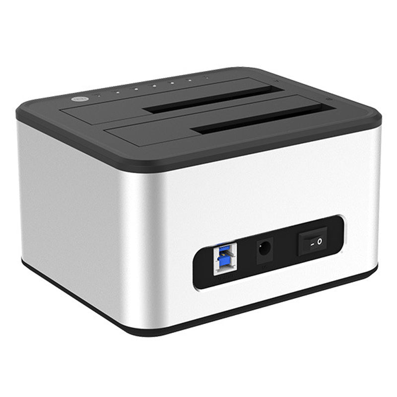 BLUEENDLESS HD07A Dual-Tray Offline Duplicate Hard Drive Dock USB3.0 High-Speed Transmission Adapter BLUEENDLESS HD07A Dual-Tray Offline Duplicate Hard Drive Dock USB3.0 High-Speed Transmission Adapter